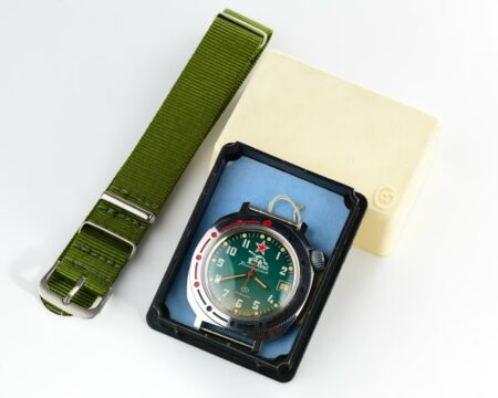 TIME CAPSULE: Vostok Komandirskie TANK mechanical watch – new old stock(NOS)!
