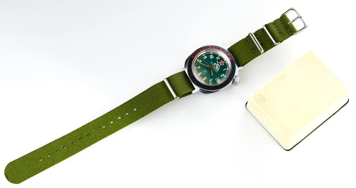 TIME CAPSULE: Vostok Komandirskie Tank mechanical watch – New Old Stock (NOS)!