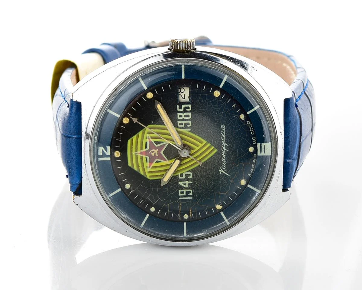 Soviet Vostok Komandirskie - commemorating World War II Zakaz MO CCCP!
