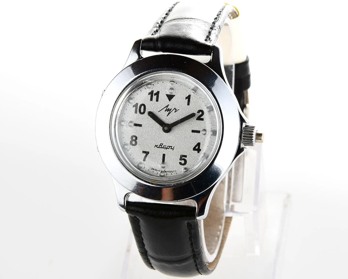 Soviet quartz Luch with Braille dial (for visually impaired)