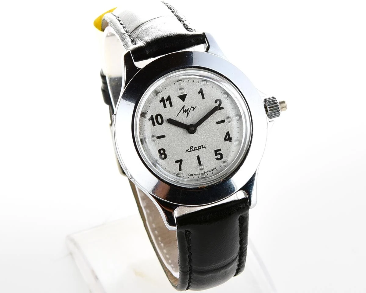 Soviet quartz Luch with Braille dial (for visually impaired)
