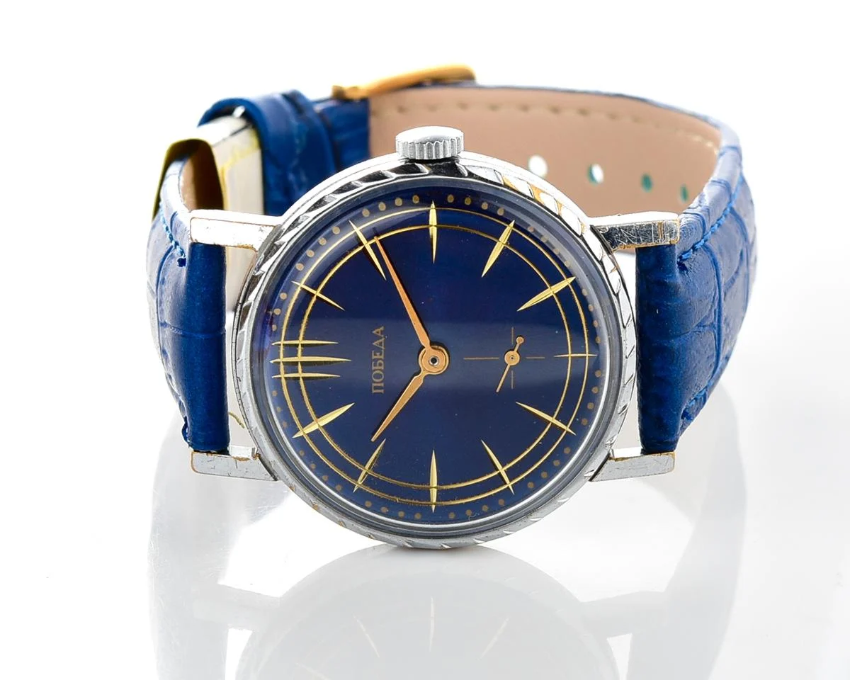 Pobeda Soviet mechanical wrist watch