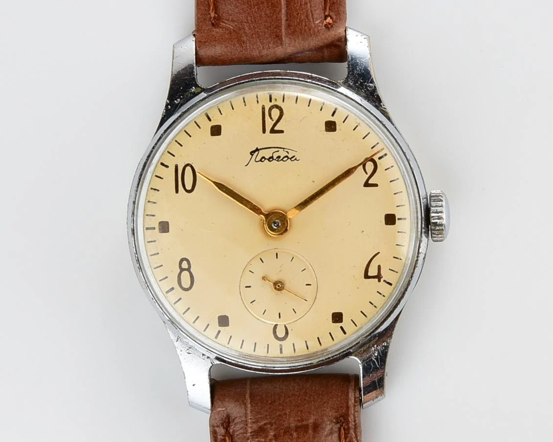 Excellent condition vintage Soviet mechanical PChZ Pobeda, 1st quarter of 1957!