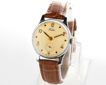 Excellent condition vintage soviet mechanical PChZ POBEDA, 1st quarter of 1957!