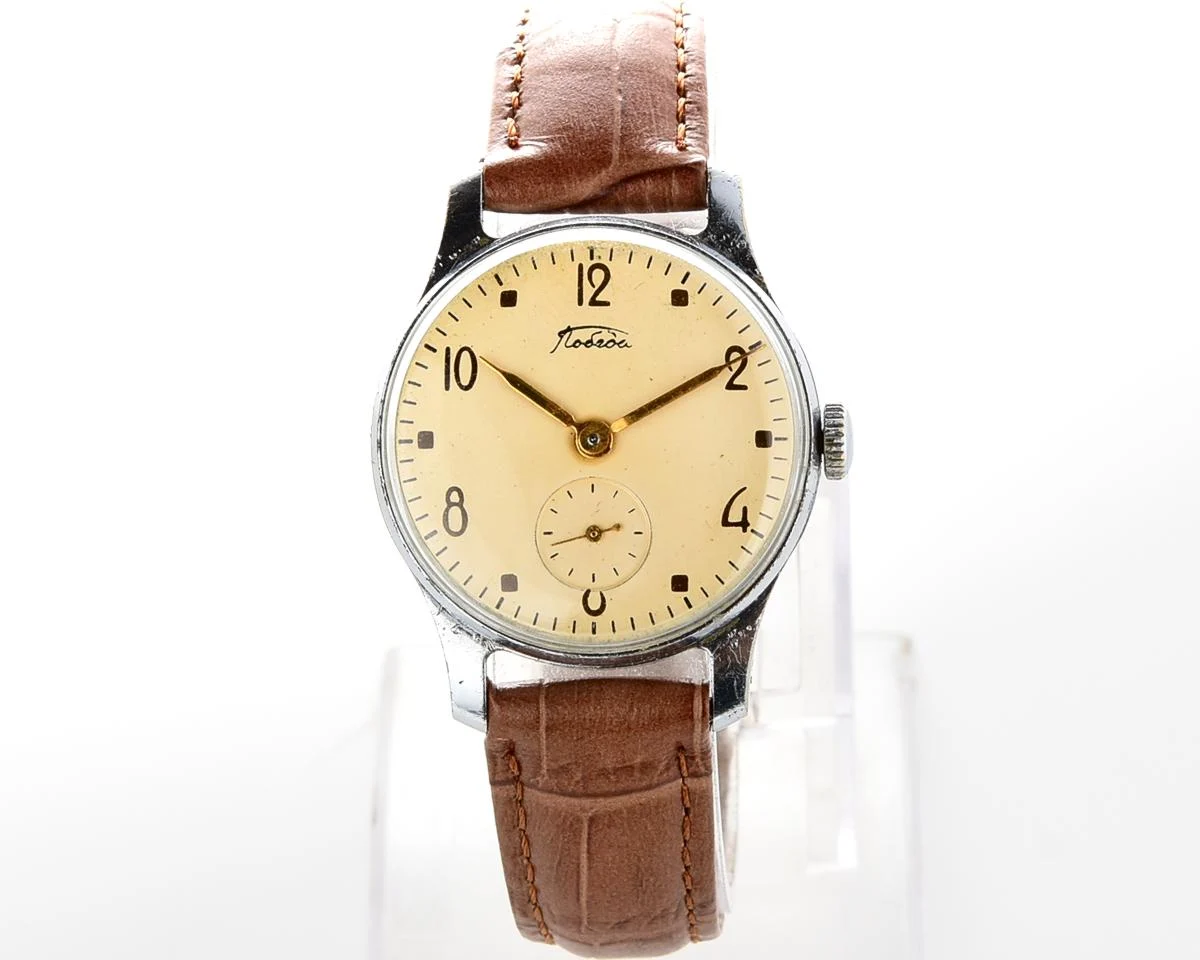 Excellent condition vintage Soviet mechanical PChZ Pobeda, 1st quarter of 1957!