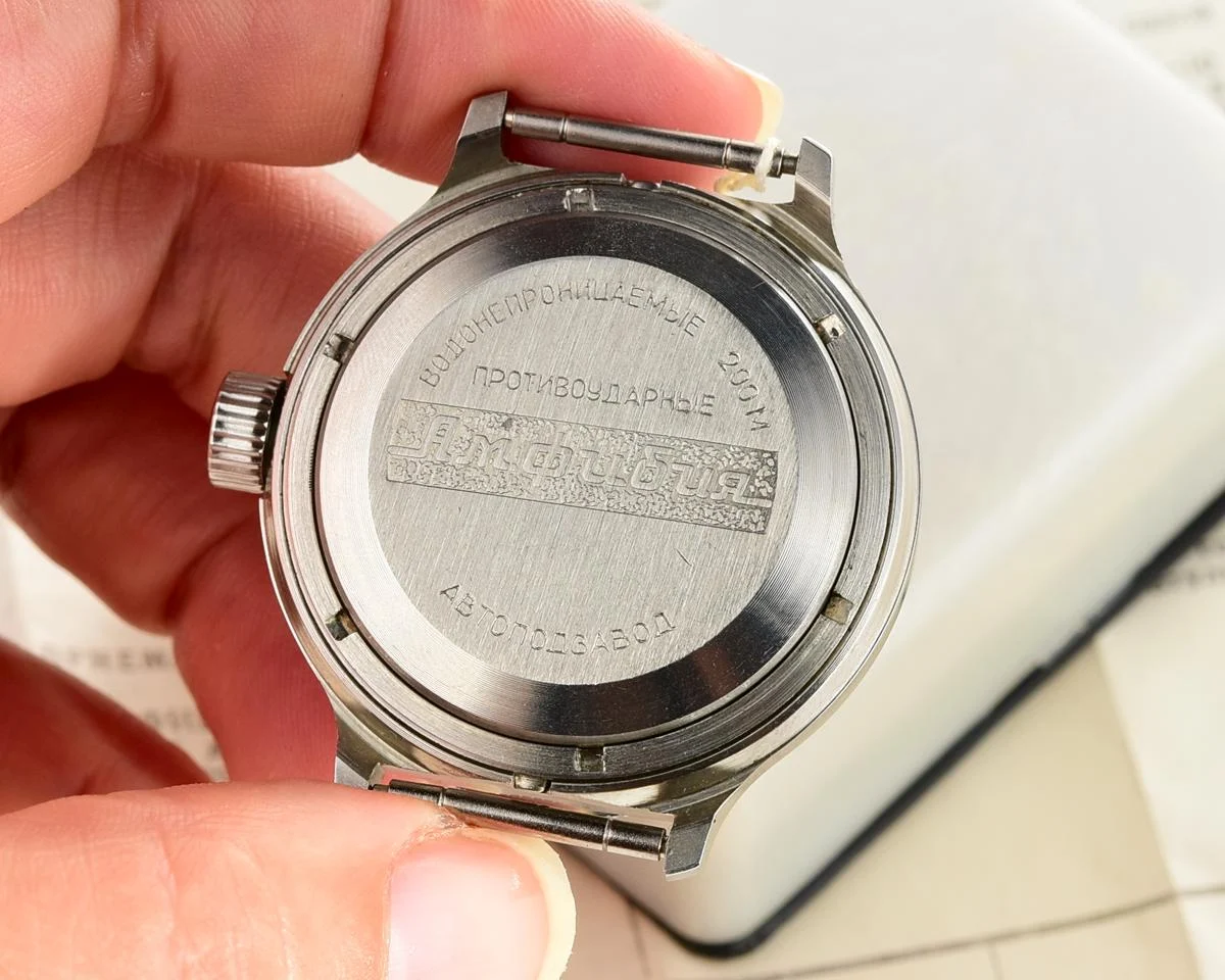 TIME CAPSULE: Rare! Vostok Amphibia watch with automatic self winding movement (1st woman in space) – New Old Stock (NOS)!