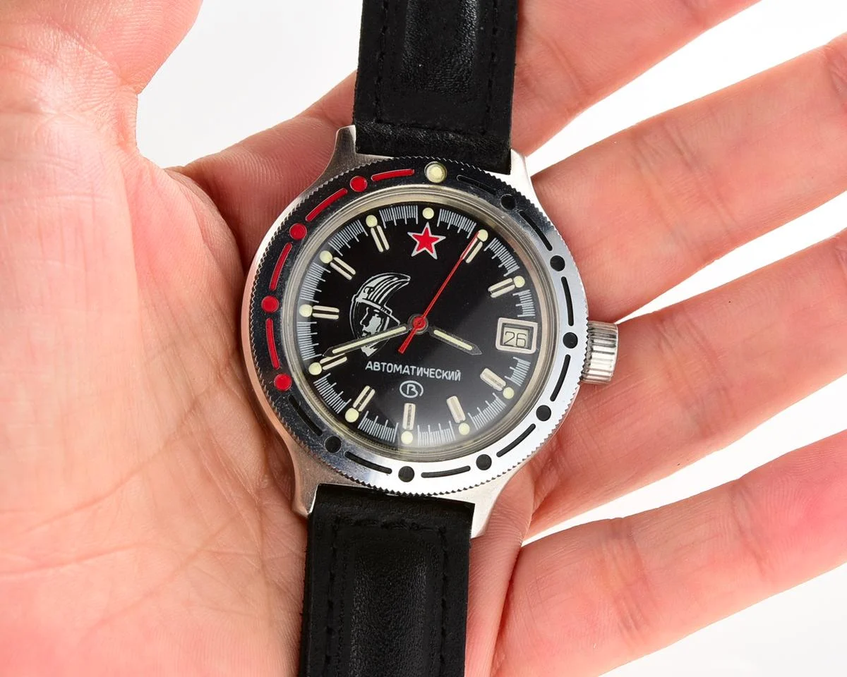 TIME CAPSULE: Rare! Vostok Amphibia watch with automatic self winding movement (1st woman in space) – New Old Stock (NOS)!