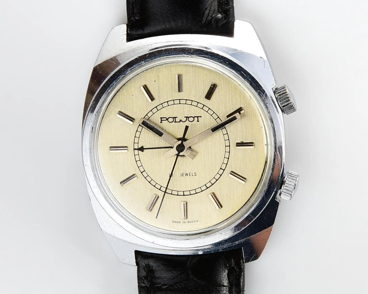Poljot mechanical watch with alarm clock!
