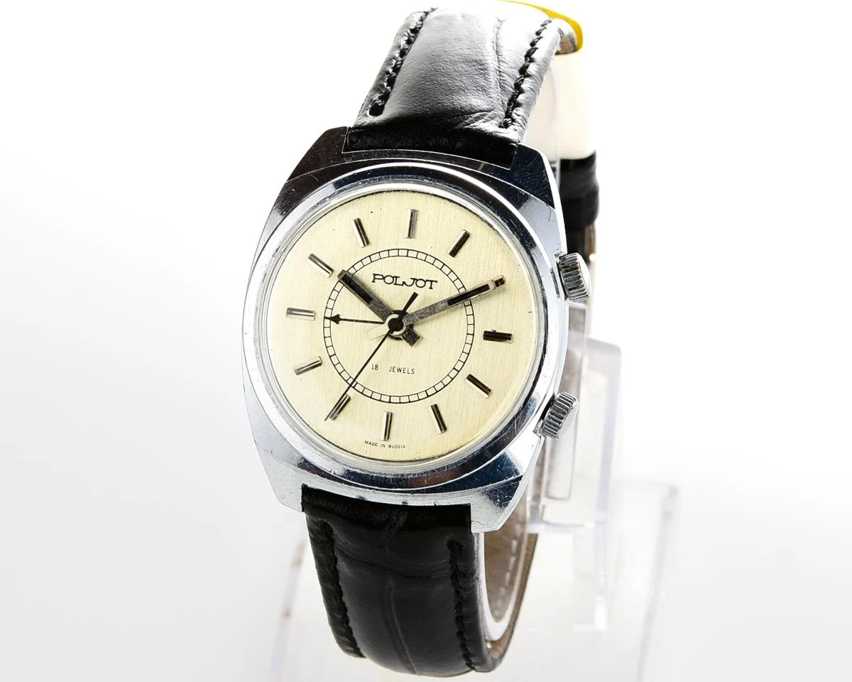 Poljot mechanical watch with alarm clock!