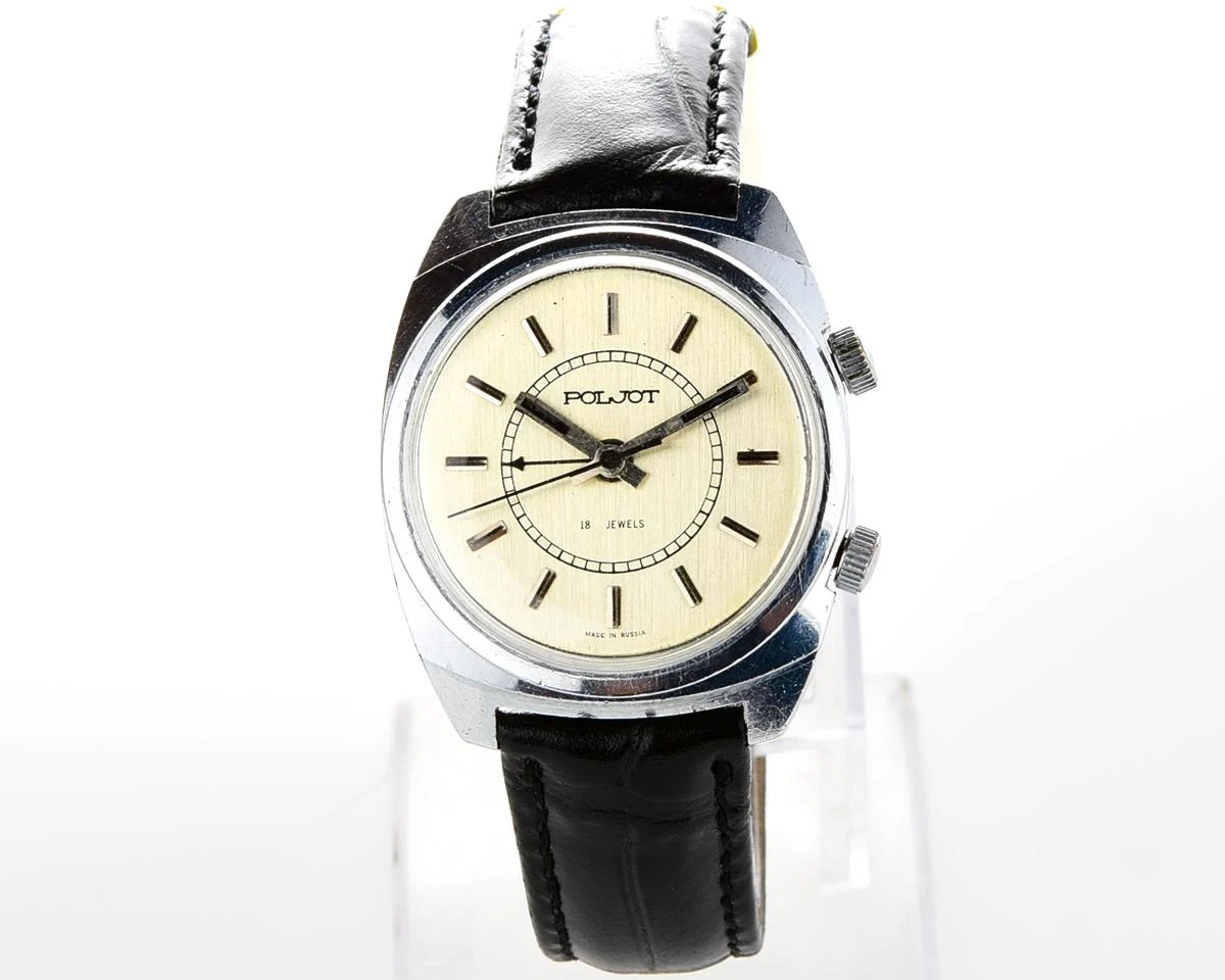 Poljot mechanical watch with alarm clock!