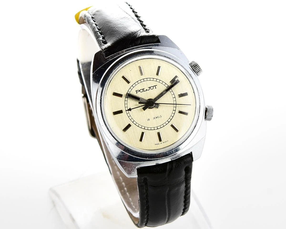 Poljot mechanical watch with alarm clock!