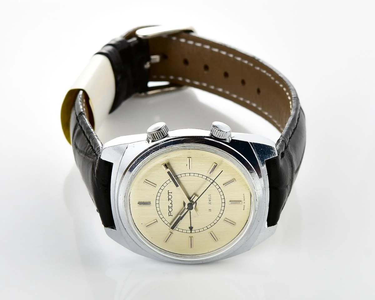 Poljot mechanical watch with alarm clock!