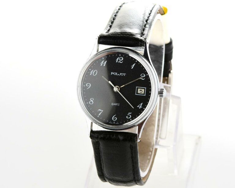 Soviet automatic POLJOT watch with quartz movement