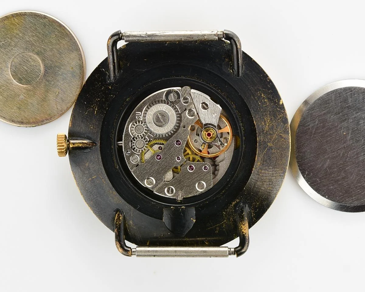 Large Soviet Sekonda (Zarya) mechanical wrist watch