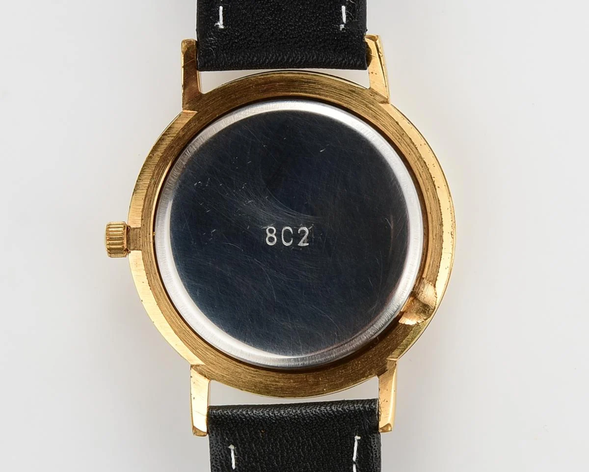 Soviet vintage gold-plated Sekonda quartz watch