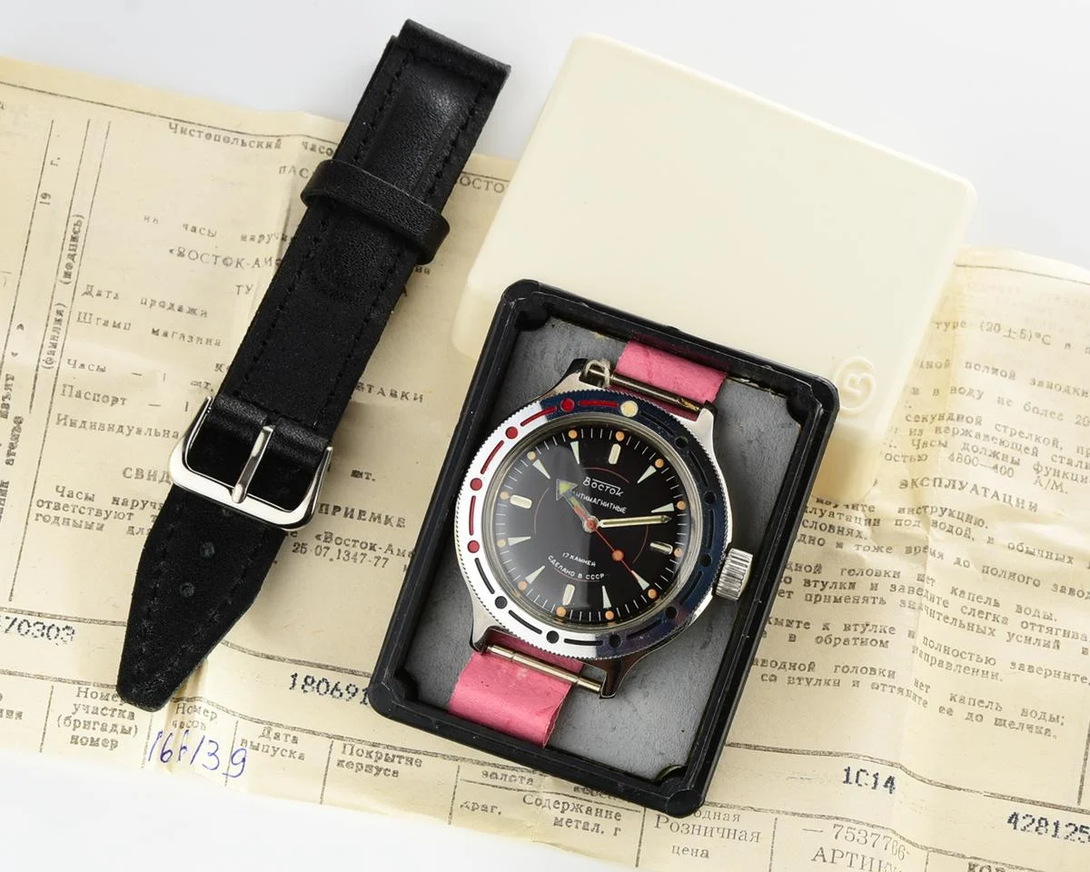 TIME CAPSULE: Mechanical watch Vostok Amphibia – New Old Stock (NOS)!