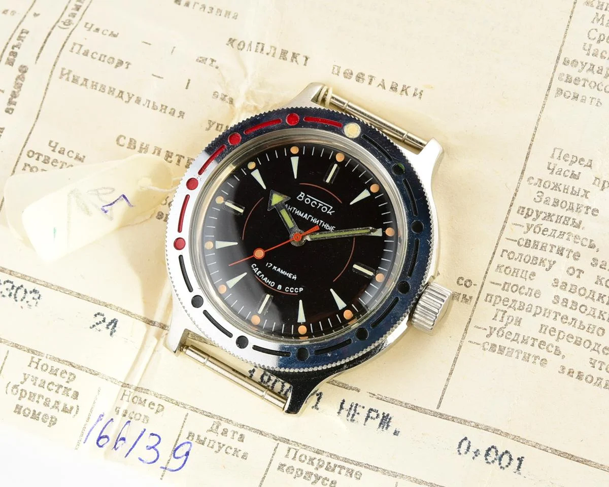 TIME CAPSULE: Mechanical watch Vostok Amphibia – New Old Stock (NOS)!