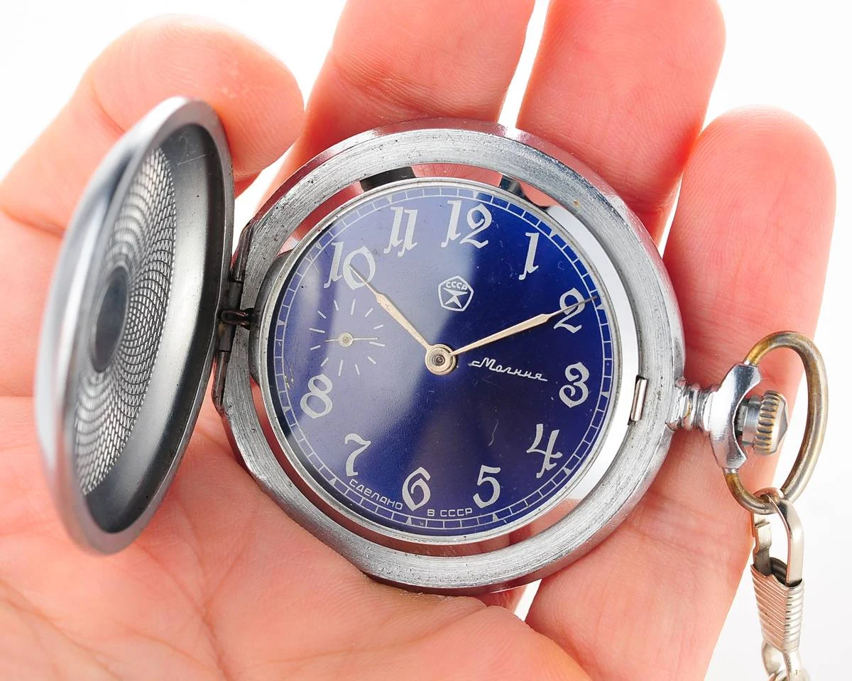 watch Molnija Medal blue EXC 7214-0044