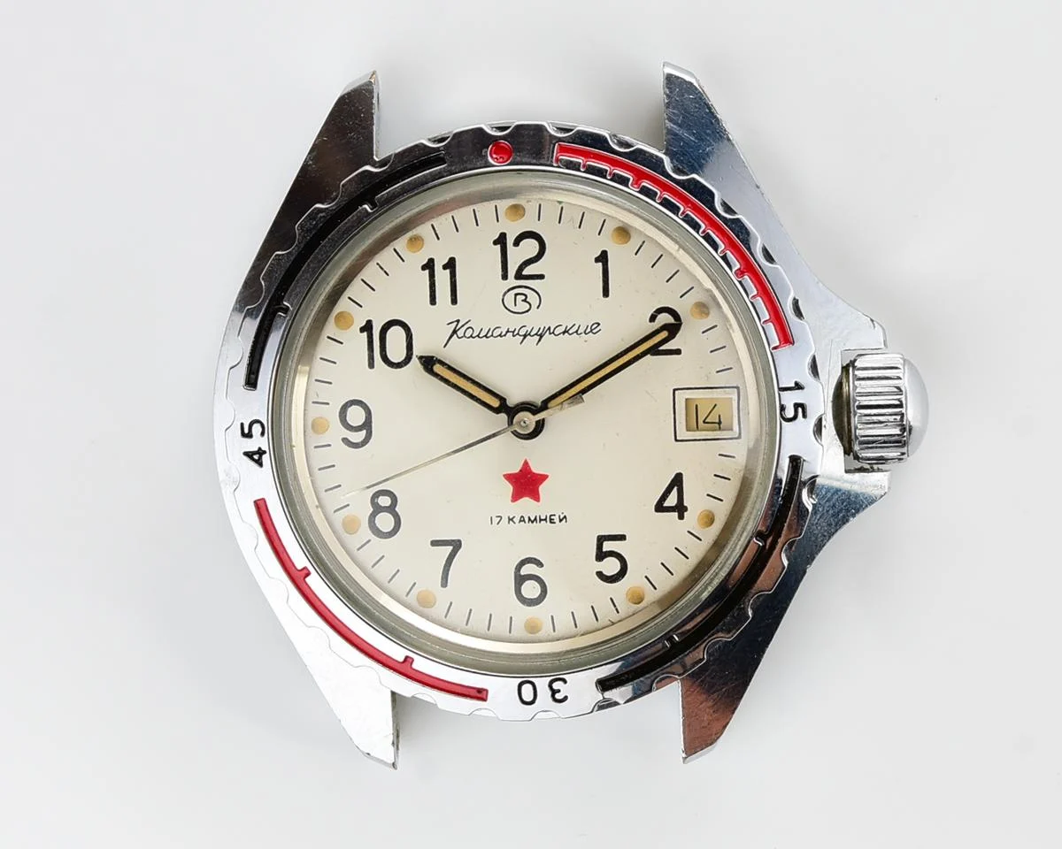 Komandirskie mechanical wrist watch