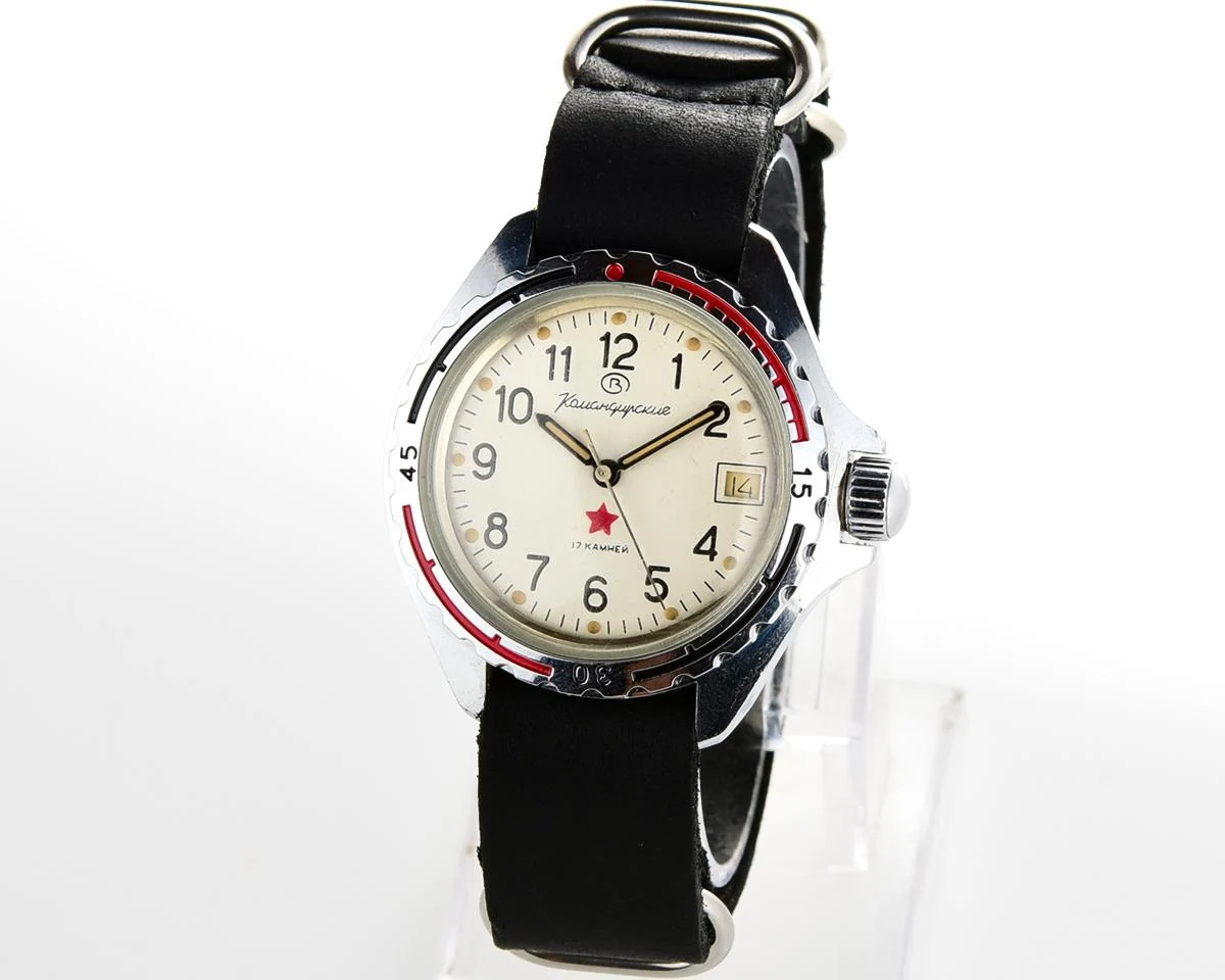 Komandirskie mechanical wrist watch