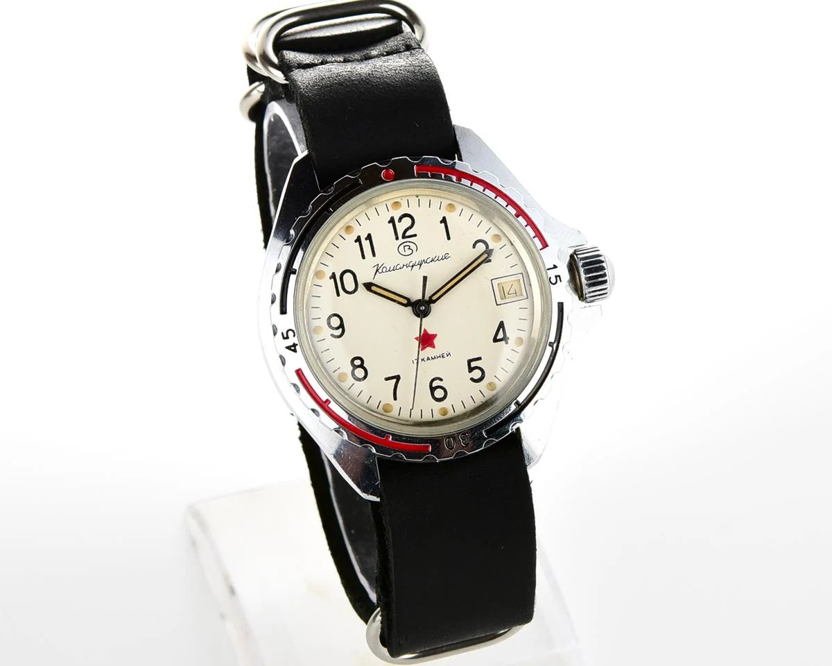 Komandirskie mechanical wrist watch