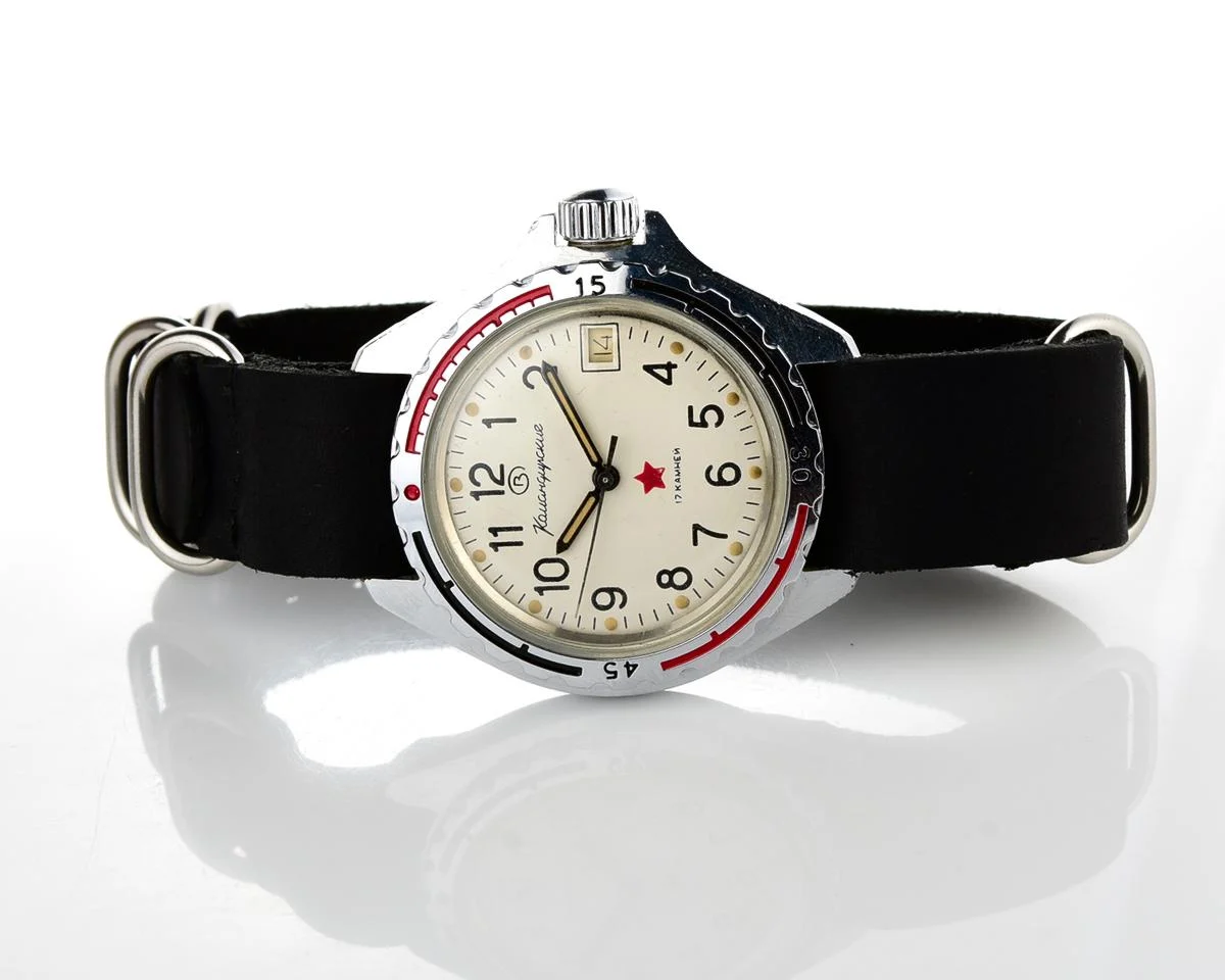 Komandirskie mechanical wrist watch