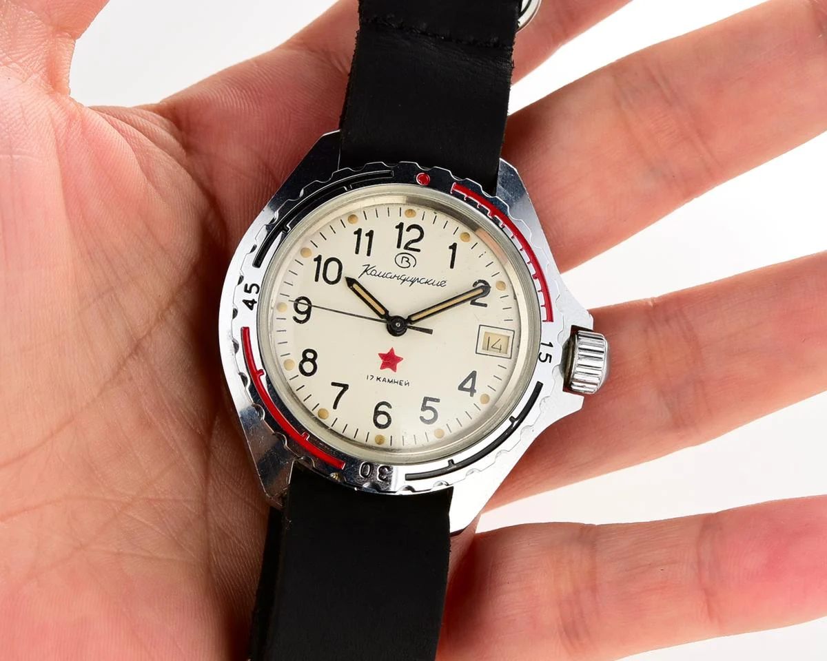 Komandirskie mechanical wrist watch