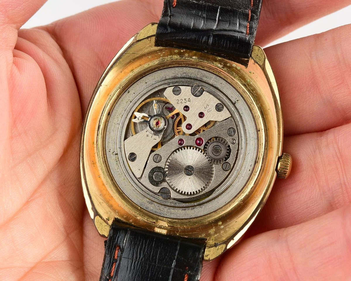 Soviet gold-plated Vostok Komandirskie mechanical watch - Zakaz MO CCCP!