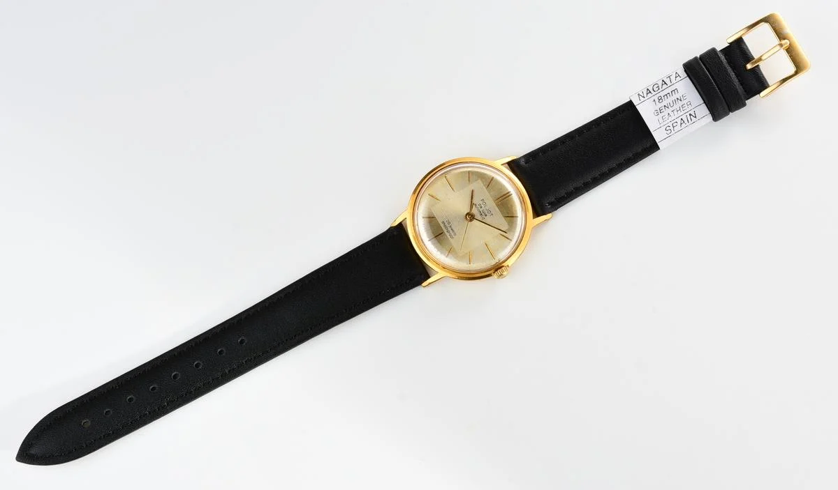 Beautiful automatic vintage gold-plated watch Poljot De Luxe!