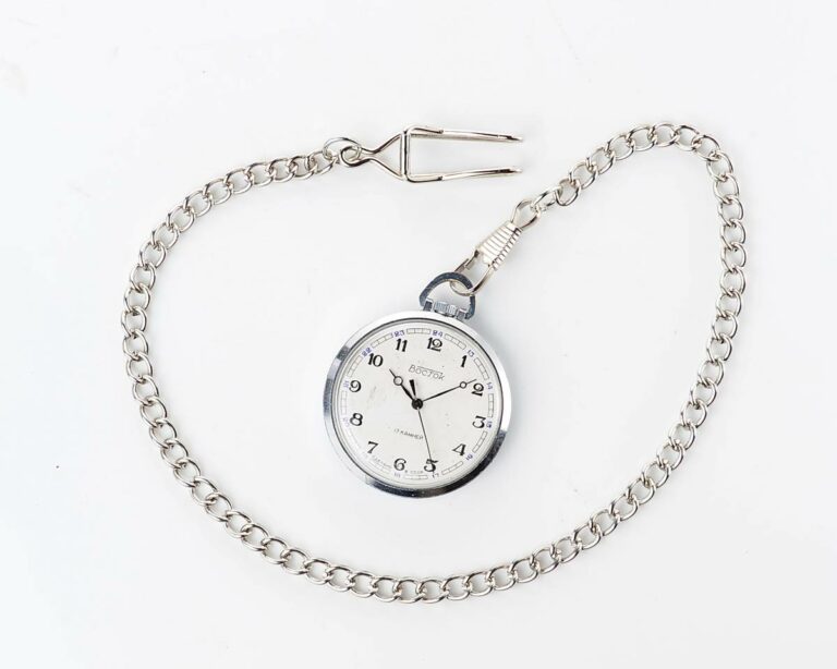 Small soviet Vostok mechanical pocket watch (can be used as pendant)