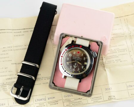 TIME CAPSULE: Vostok Komandirskie Submarine – mechanical watch – new old stock(NOS)!