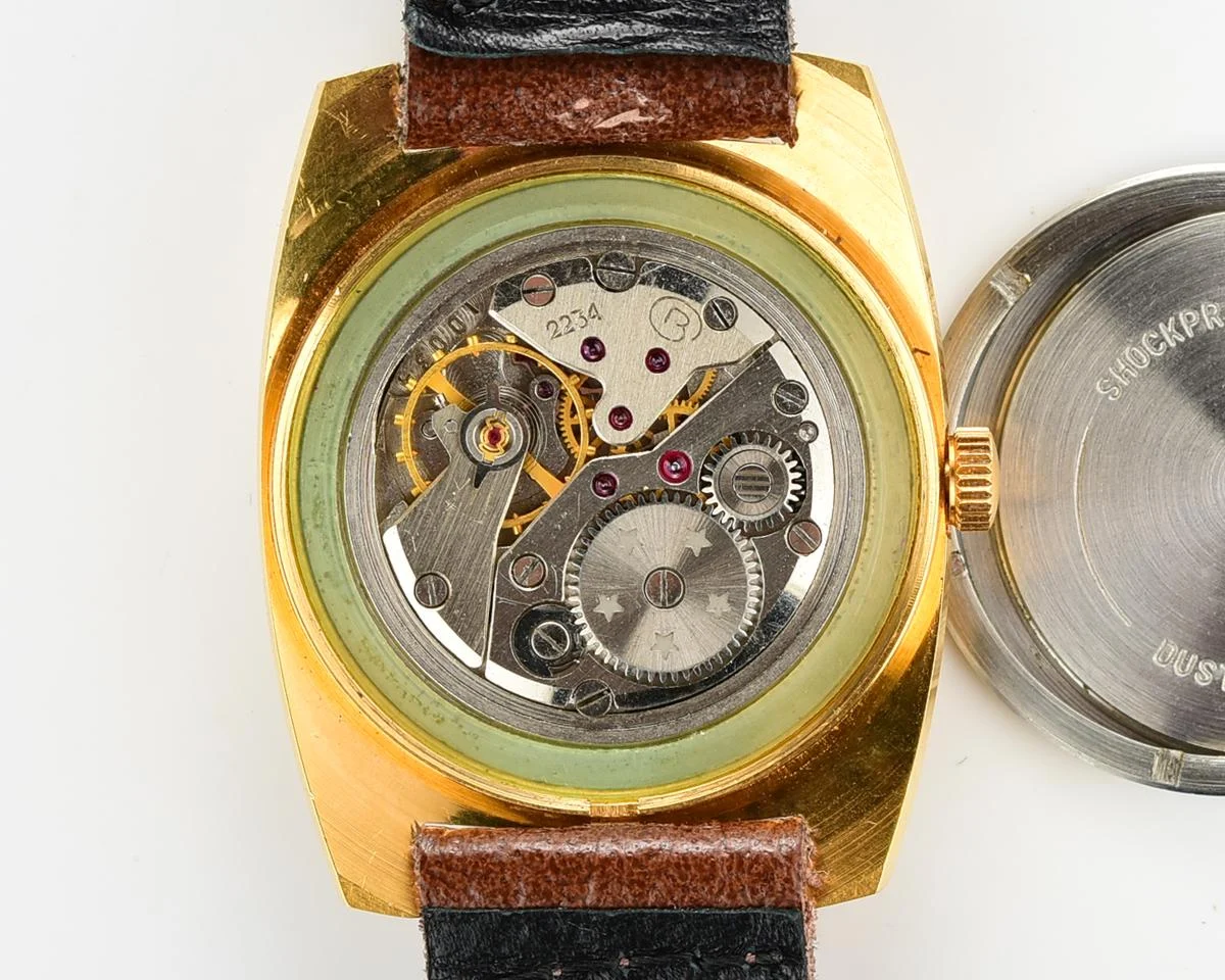 Soviet gold-plated Vostok Komandirskie mechanical watch - Zakaz MO CCCP!