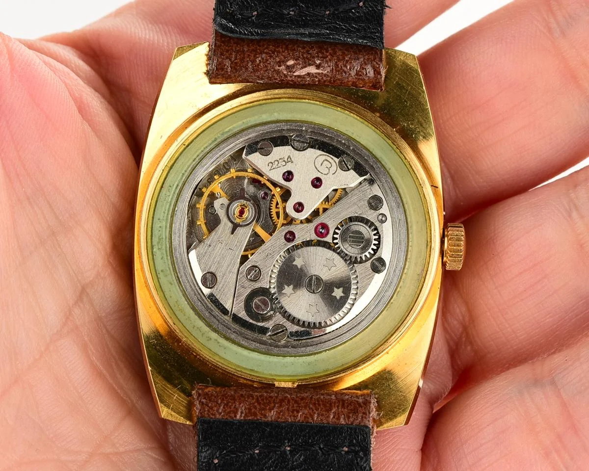 Soviet gold-plated Vostok Komandirskie mechanical watch - Zakaz MO CCCP!