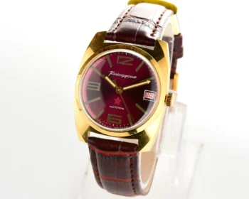 Excellent Soviet gold-plated Vostok Komandirskie "Zakaz MO CCCP" with engraved back!