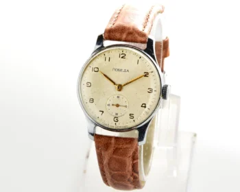 Excellent condition vintage Soviet mechanical Pobeda wrist watch, PChZ