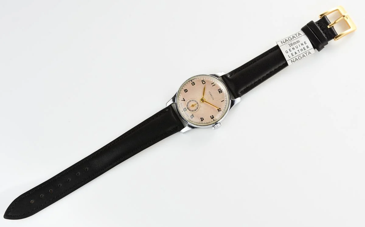 Excellent condition vintage Soviet mechanical Pobeda wrist watch, 1st quarter 1953