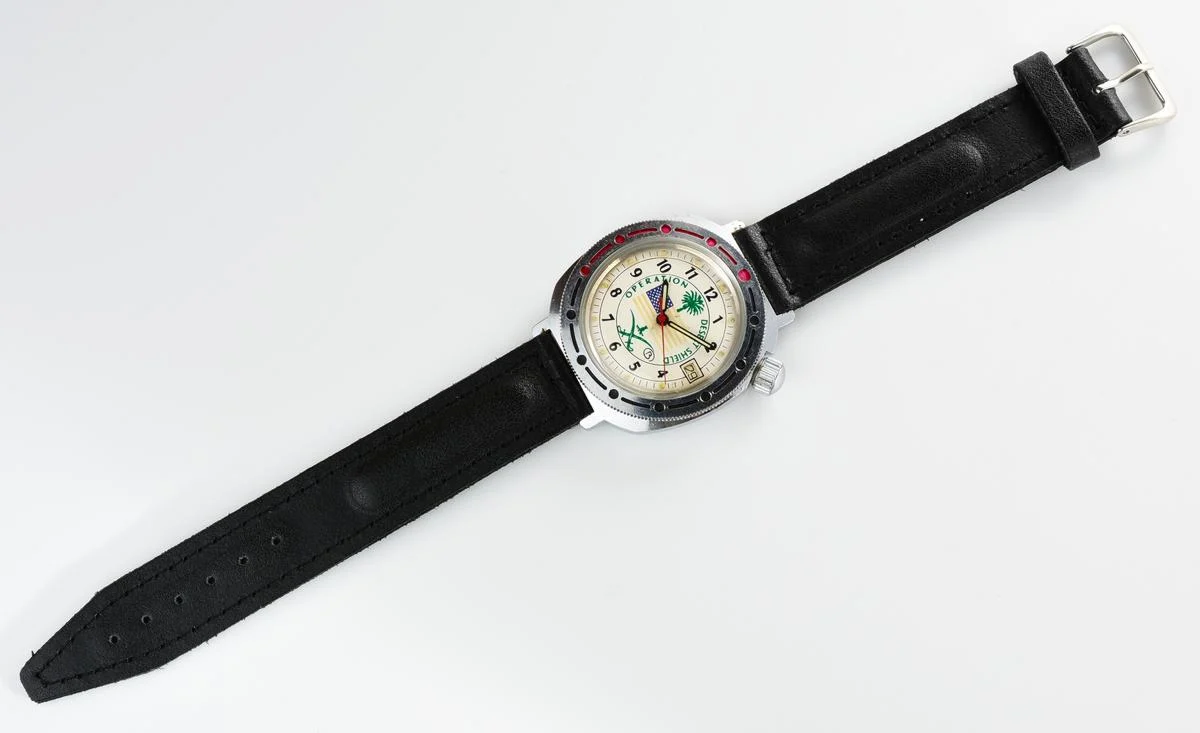 Vostok Commander’s Komandirskie Operation Desert Shield mechanical watch