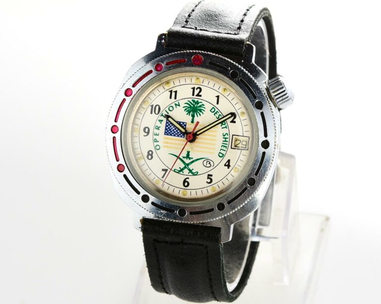 Vostok Commander’s Komandirskie OPERATION DESERT SHIELD mechanical watch