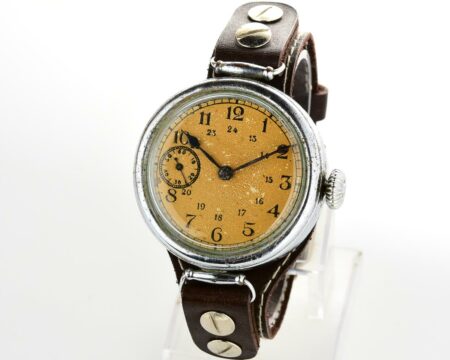 Kirovskie K43 type 1 vintage watch + hand made leather strap!