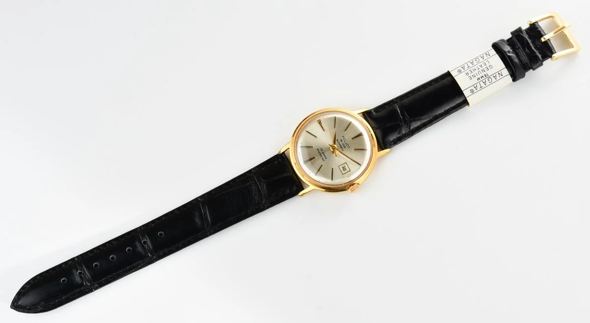 Beautiful automatic vintage gold-plated watch Poljot De Luxe!