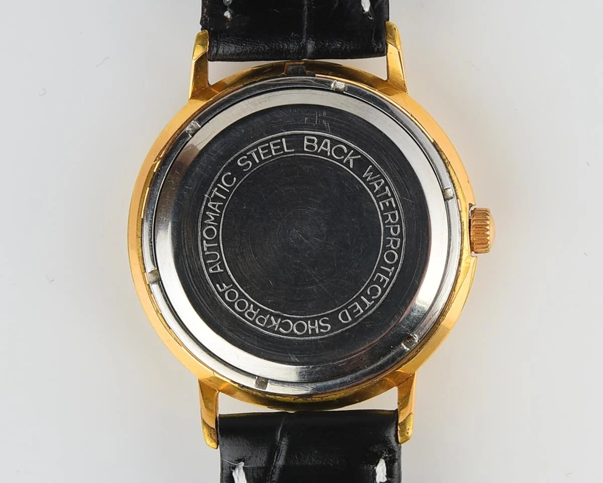 Beautiful automatic vintage gold-plated watch Poljot De Luxe!