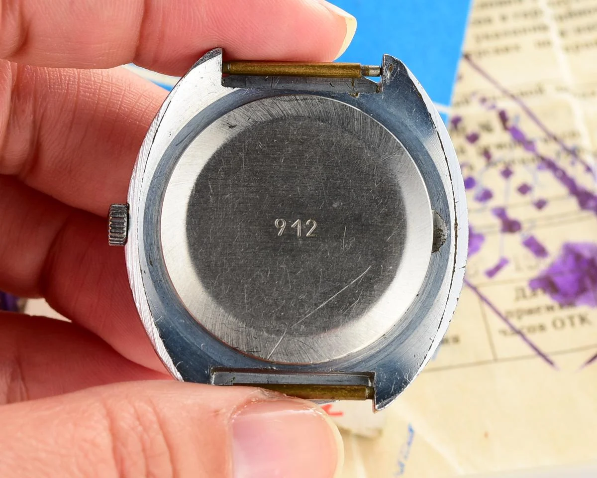 Soviet Raketa Glasnost Perestroika watch with package and passport!