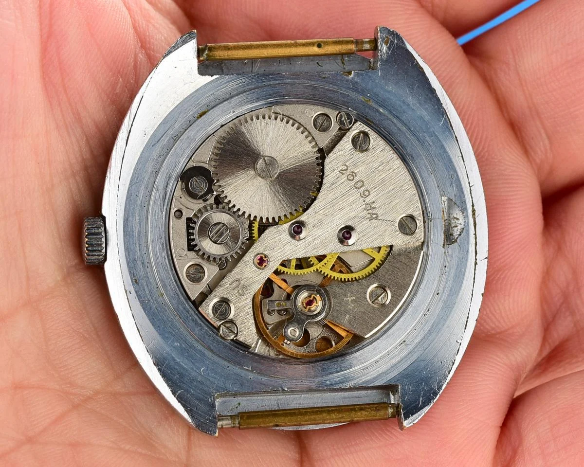 Soviet Raketa Glasnost Perestroika watch with package and passport!