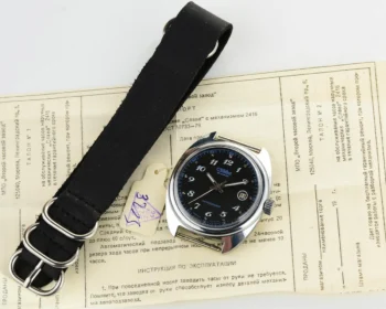 TIME CAPSULE: Slava Soviet vintage mechanical watch with automatic self-winding movement - New Old Stock (NOS)!