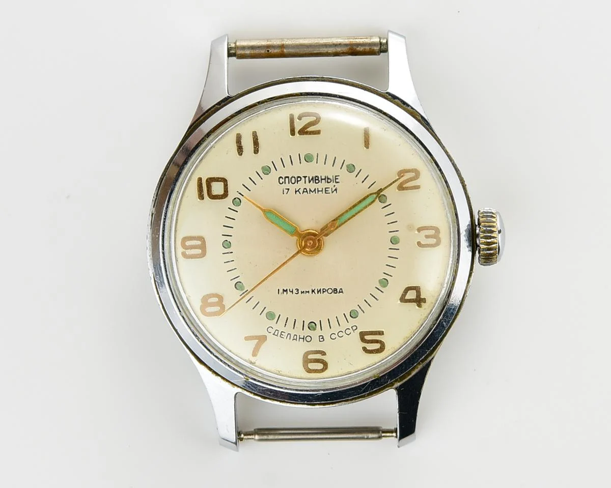 Excellent condition vintage Soviet Sportivnie mechanical watch