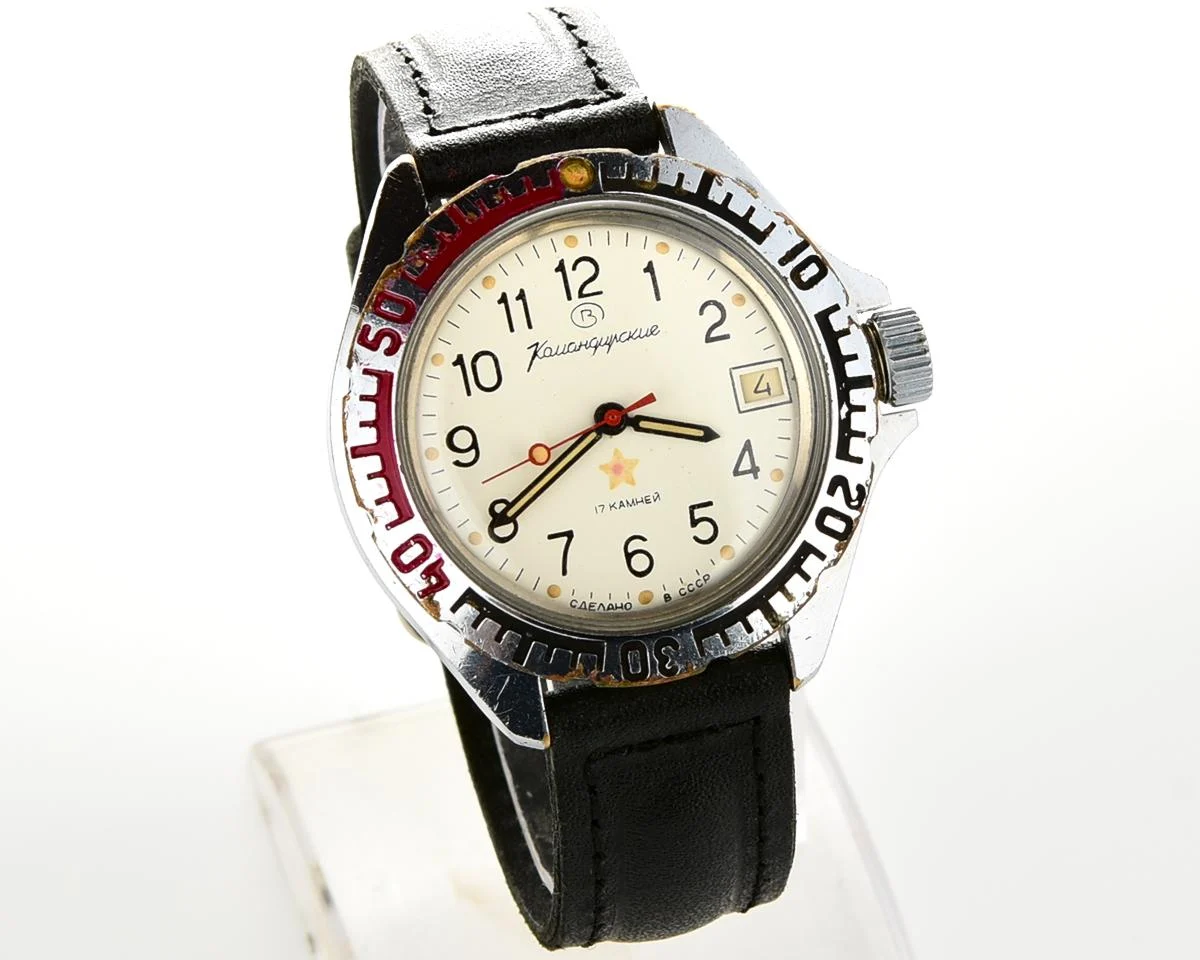 Komandirskie mechanical wrist watch