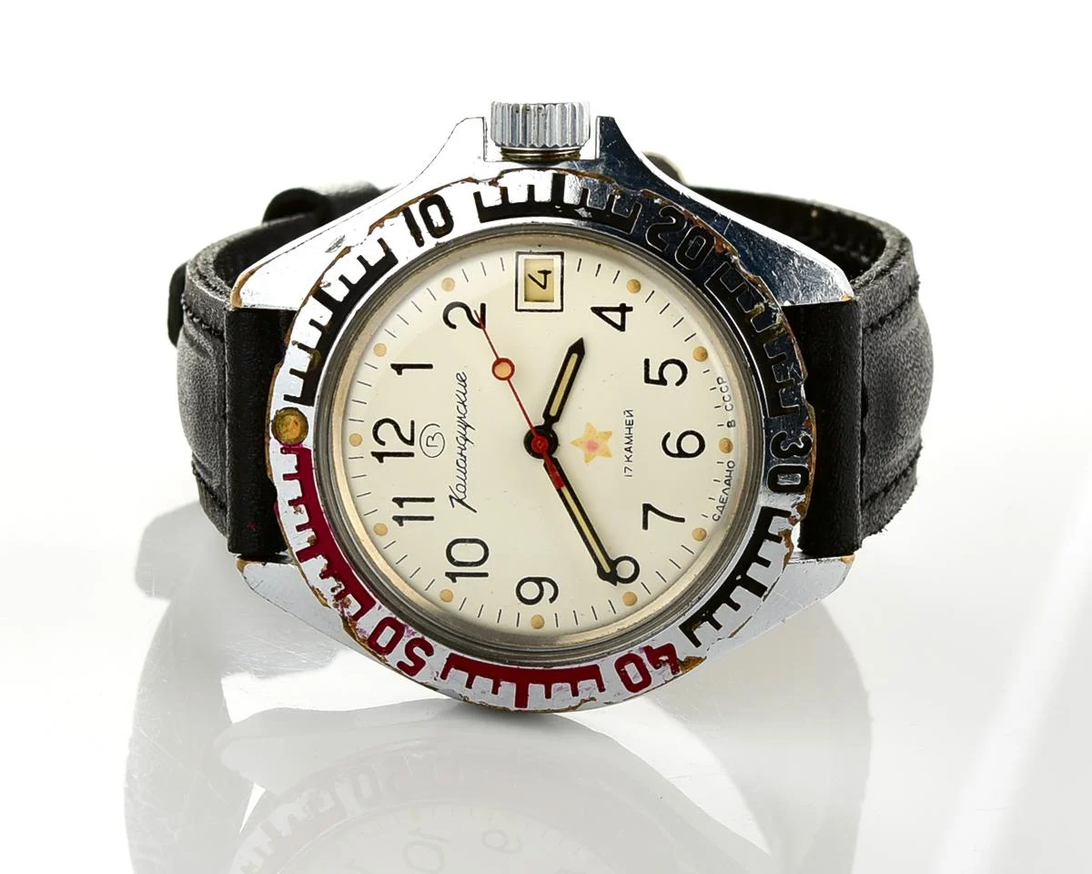 Komandirskie mechanical wrist watch