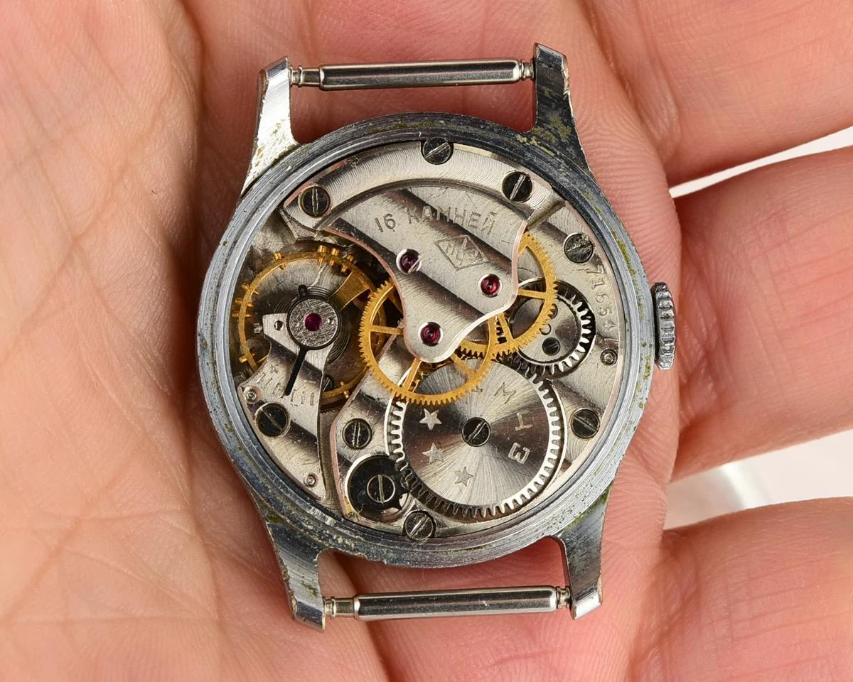 Vintage Moskva Soviet mechanical watch