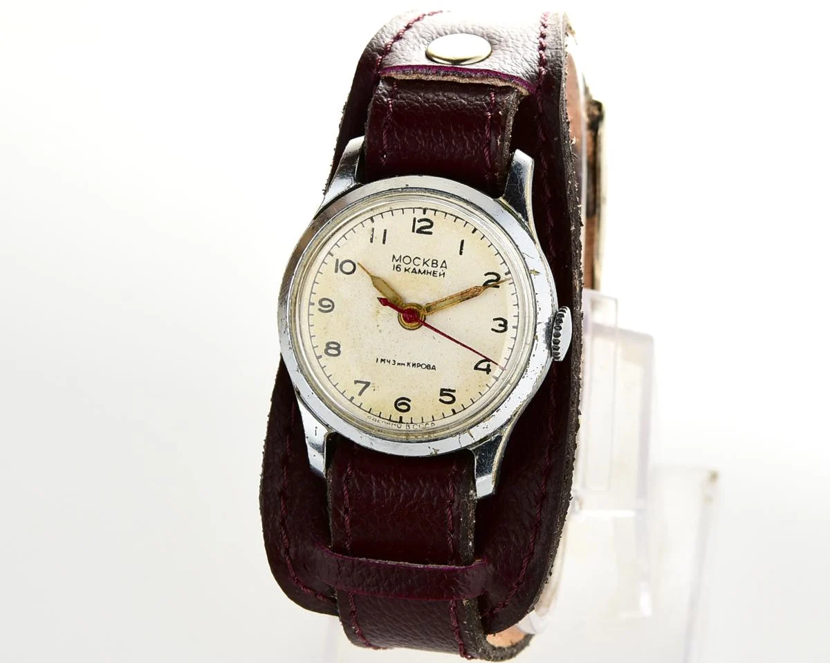 Vintage Moskva Soviet mechanical watch