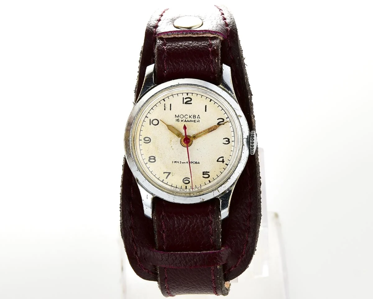 Vintage Moskva Soviet mechanical watch